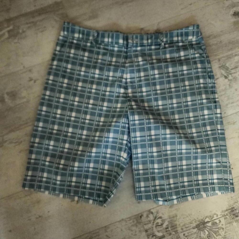 Flawless mens adidas blue white shorts 36